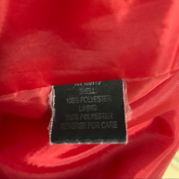 Vintage Sandro Red Teddy Fuzzy Boxy Jacket L - Picture 4 of 7